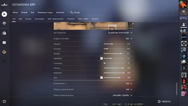 Jak zrobić celownik w CS:GO i poprawić swoją celność w grze Jak zrobić celownik w CS:GO i poprawić swoją celność w grze